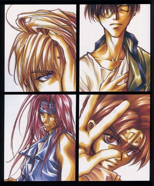 Otaku Gallery  / Anime e Manga / Saiyuki / Illustrazioni / 027.jpg